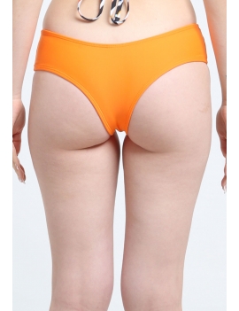 Bikini culote tanga naranja espalda