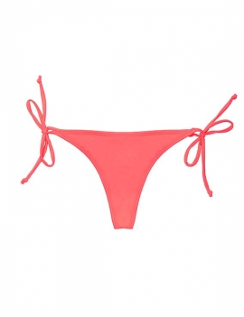 Calzon de bikini colaless con amarras laterales