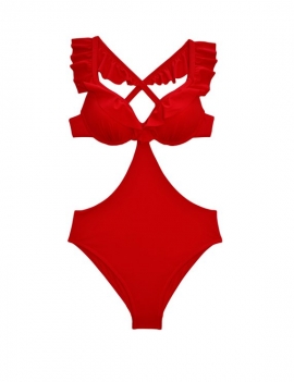 Foto producto de trikini con vuelos marca samia