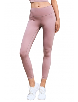 foto producto calzas con modelo Calza básica tiro alto rosada. SAMIA. $14.990